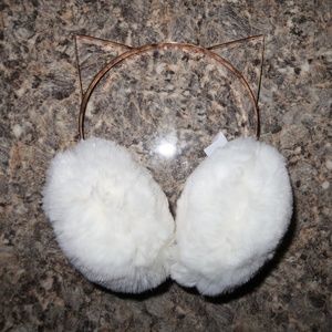 Lauren Conrad Faux Fur Cat Ear Muffs